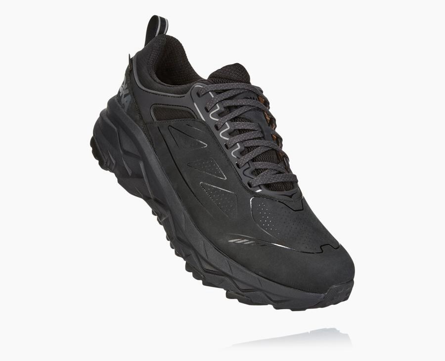 Zapatillas Trail Hoka One One Hombre - Challenger Bajas Gore-Tex - Negras - BAT315720